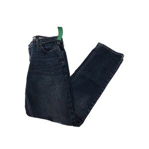 Athletic Blue Straight Jeans | High Rise, Size 30